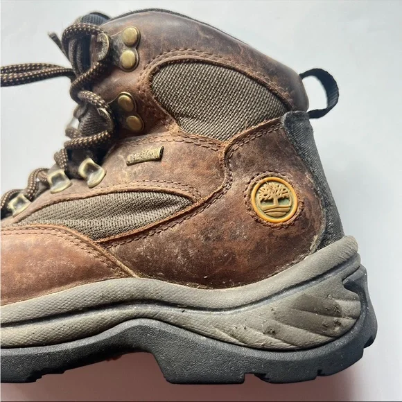 Timberland Brown Genuine Leather Hiking Boots - Picture 5 of 12